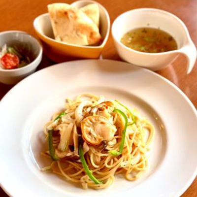 塩味&和風味のパスタ