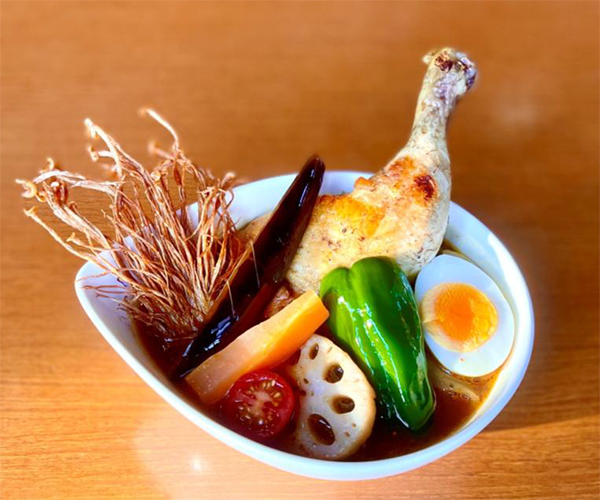 チキンと野菜 スープカレー
